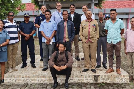 Meeting with local authorities