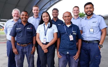 The MAF Timor-Leste team