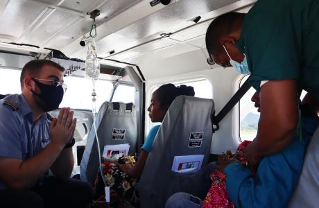 Captain Joe Farren Marks 100th Medevac flight in Timor-Leste