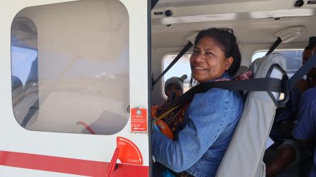 Meriana Ribeiro, Geovanio's mother